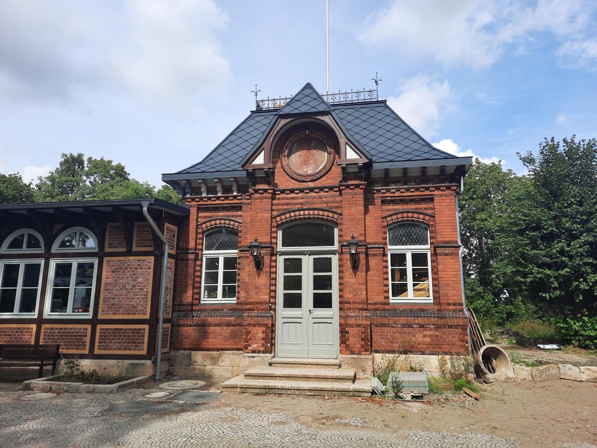 Schlossbahnhof Ballenstedt Bagian luar foto